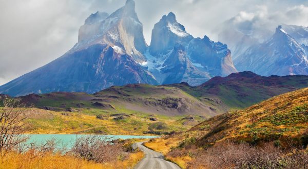 Paisaje de la Ruta Austral de Chile