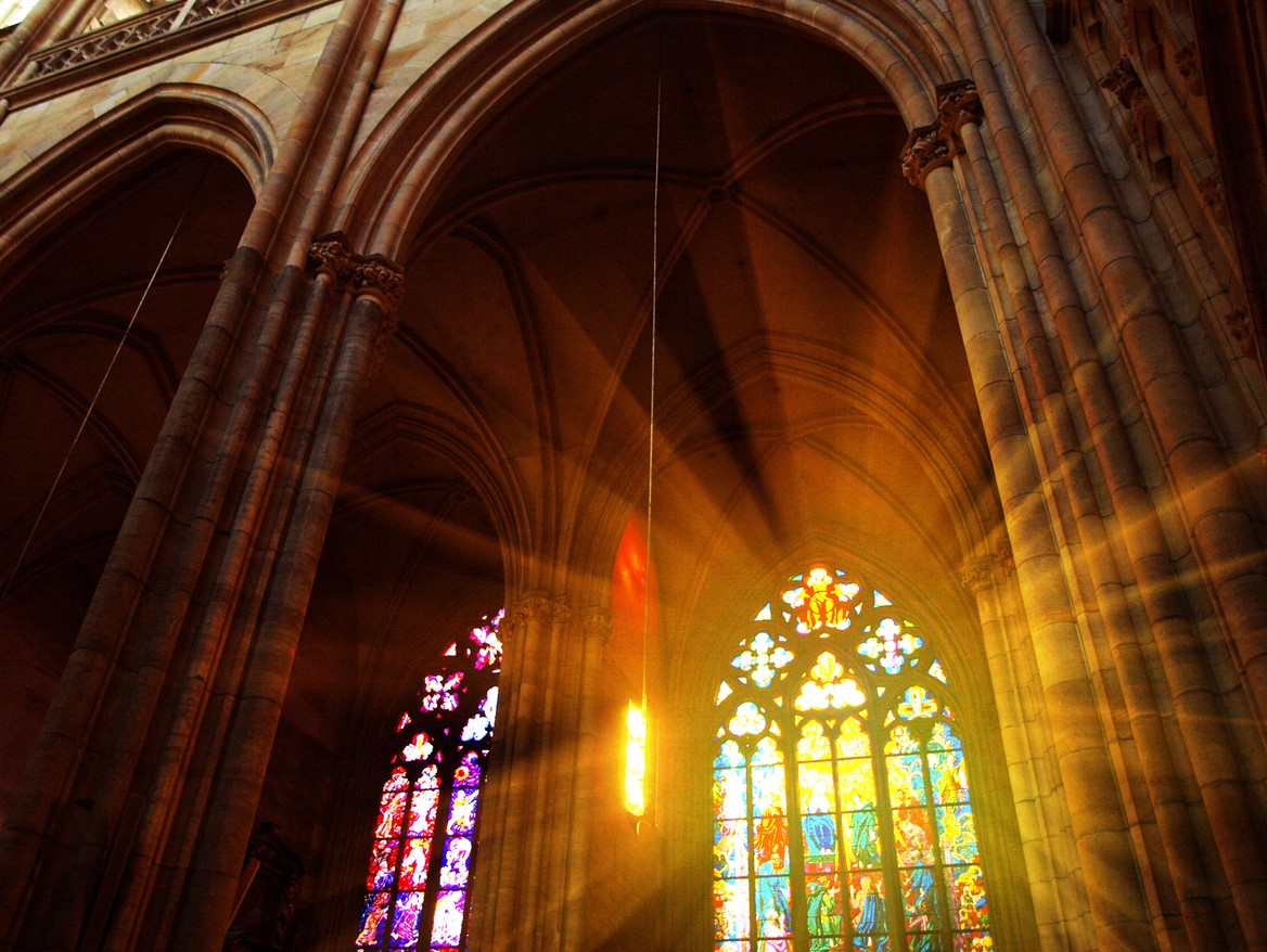 Vitrales de San Vito de Praga