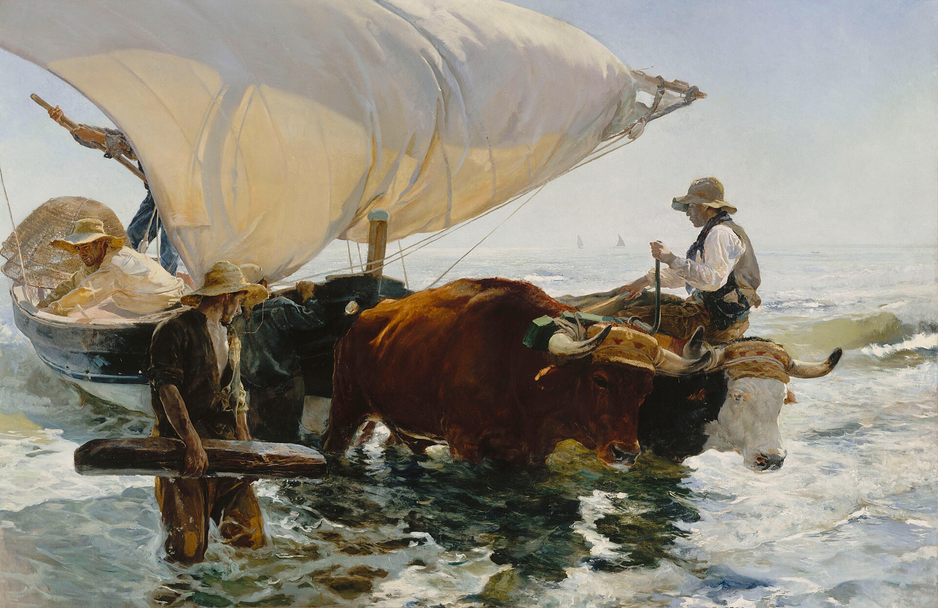 El retorno de la pesca de Joaquín Sorolla