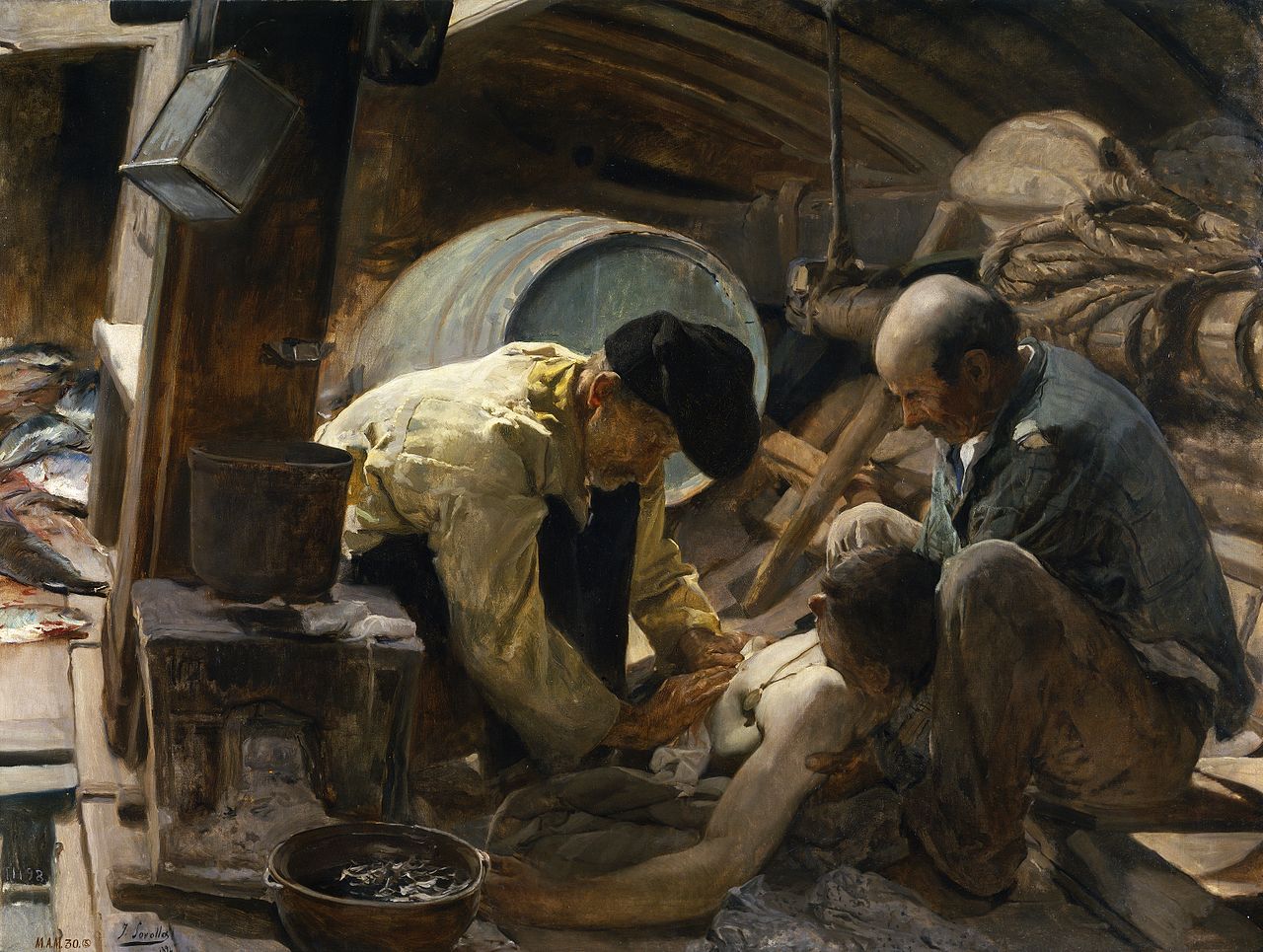 Cuadro realista de Sorolla