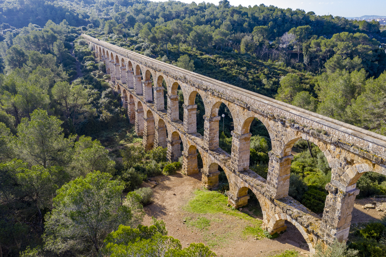 Acueducto Pont del Diable en Tarragona