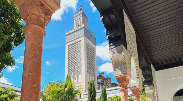 Minarete de la Mezquita de París
