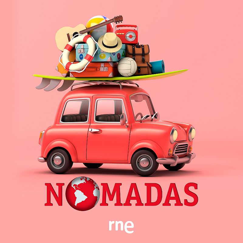 Logo del podcast "Nómadas" de RTVE