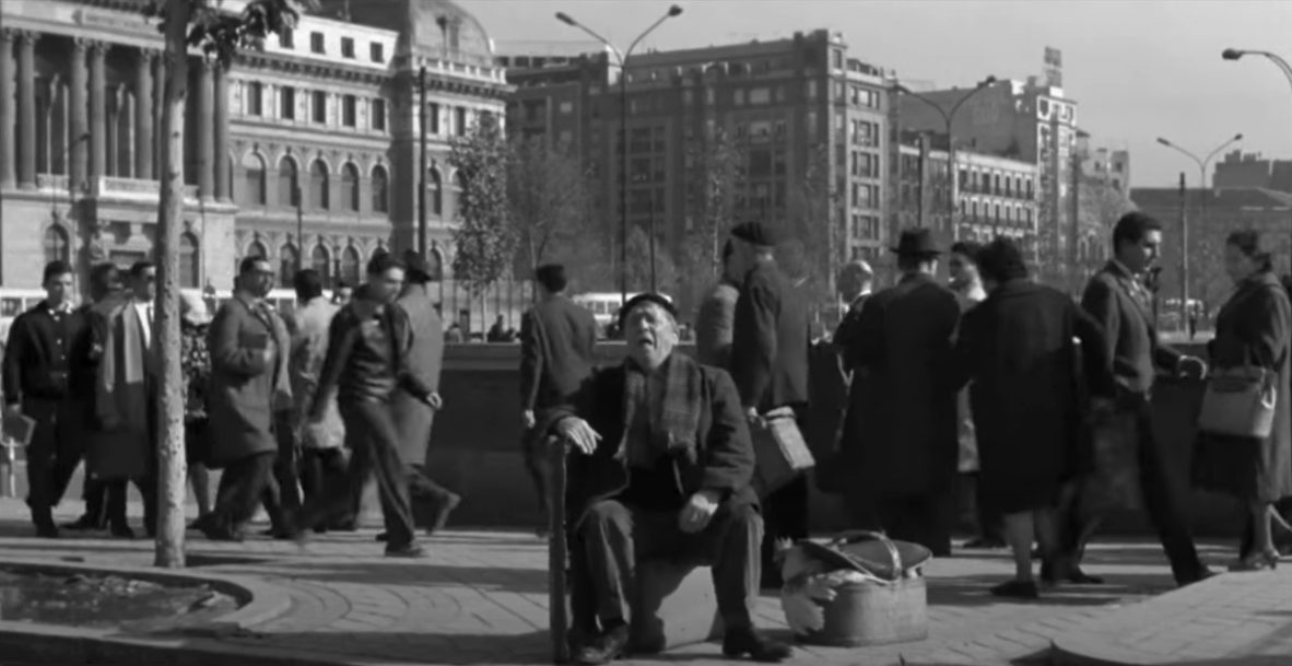 La estación de Atocha en la película La ciudad no es para mí