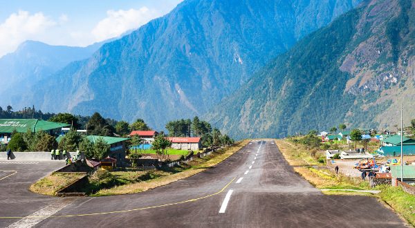 Pista de aterrizaje del Aeropuerto de Tenzing-Hillary