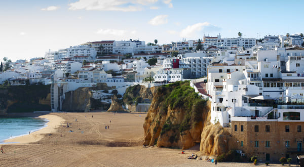 Casitas tradicionales de Albufeira