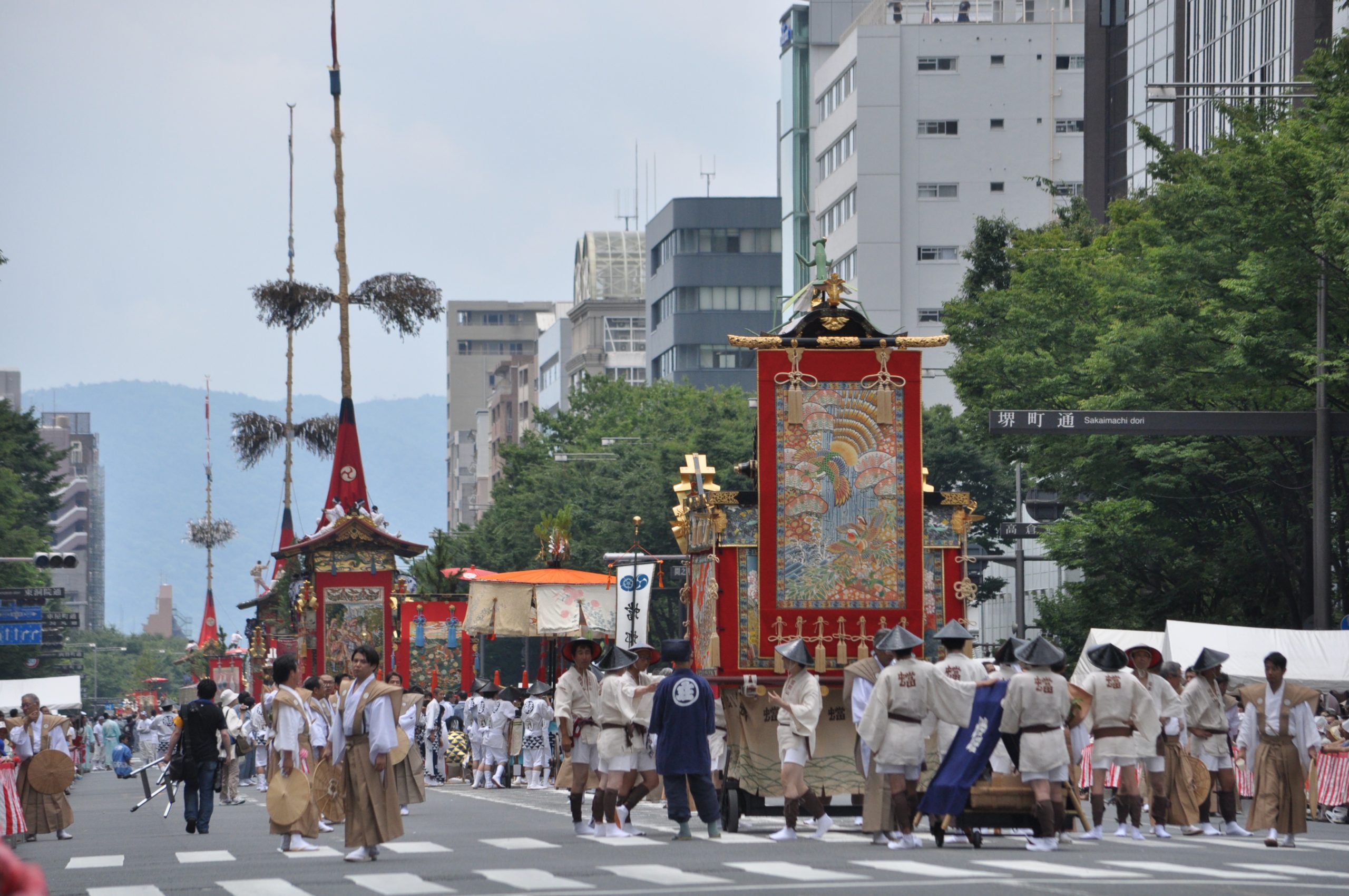 Carrozas el Gion Matsuri