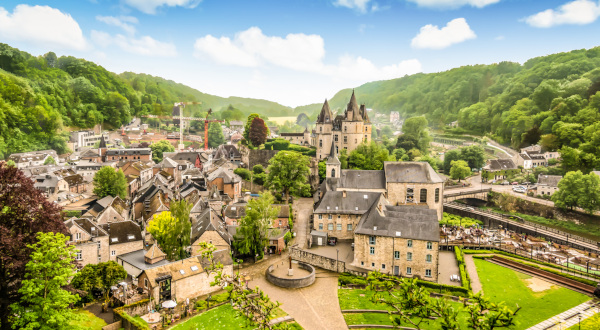 Vistas de Durbuy, la ciudad más pequeña del mundo