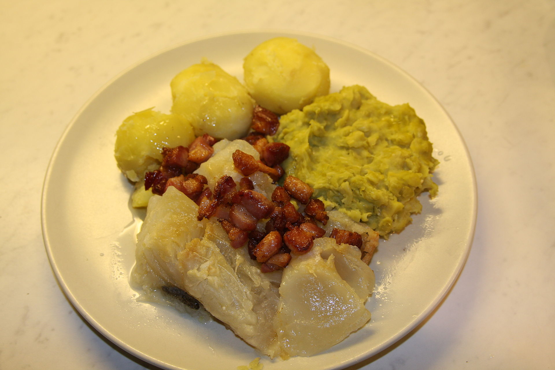 Lutefisk, plato tradicional noruego
