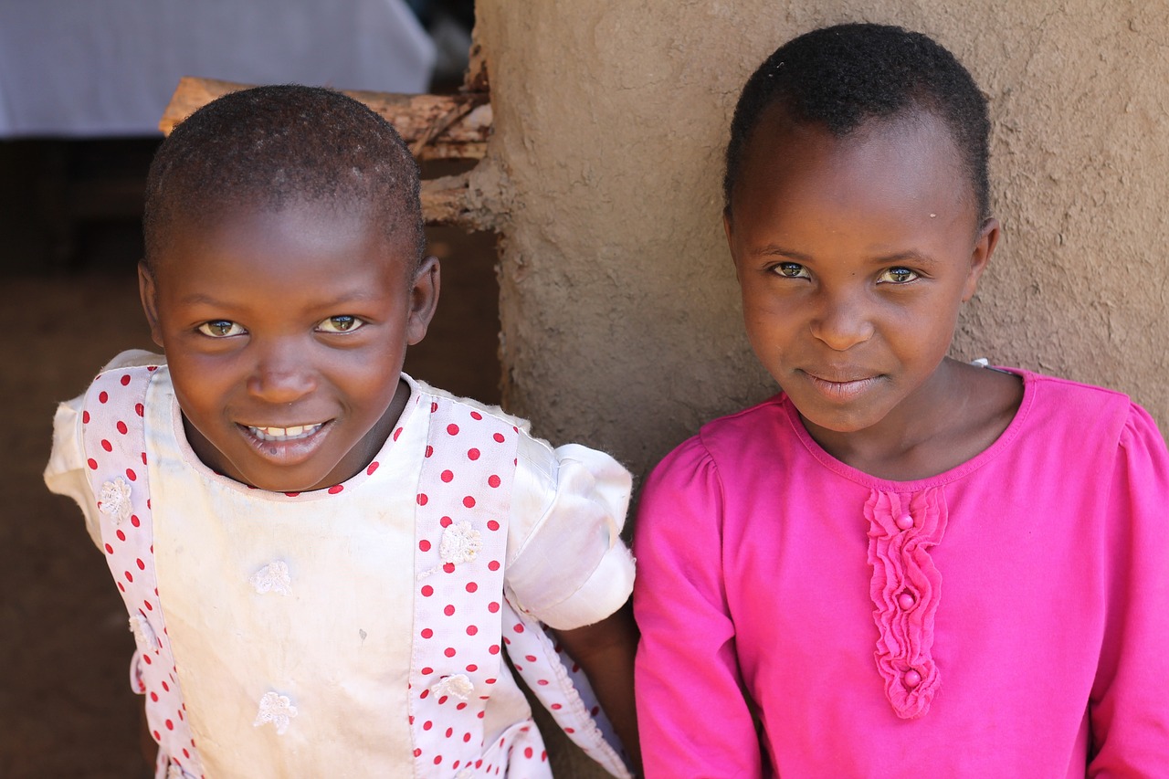 Niños africanos