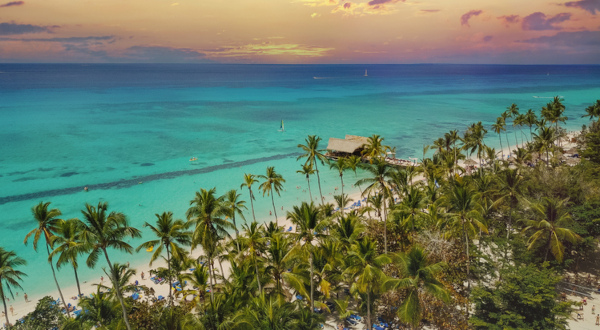 Playa de La Romana en República Dominicana