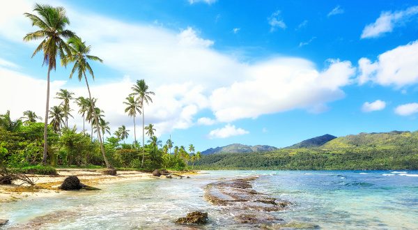Playa de Samaná, en República Dominicana