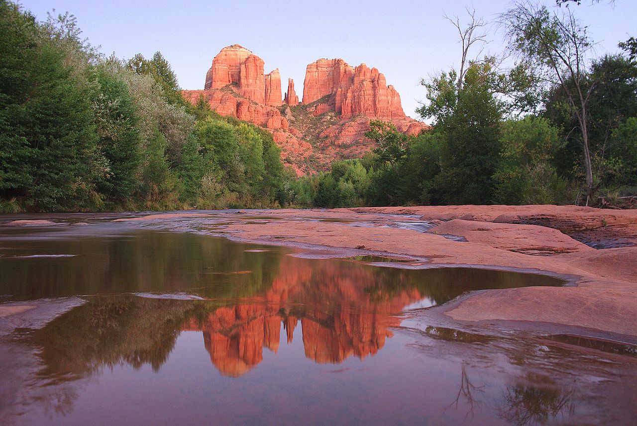 Paisaje de Sedona, en Arizona