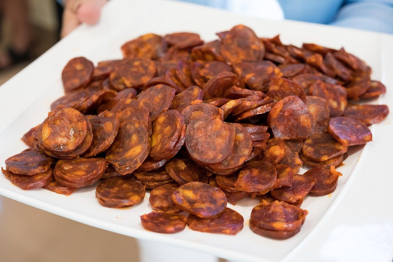 Rodajas de chorizo
