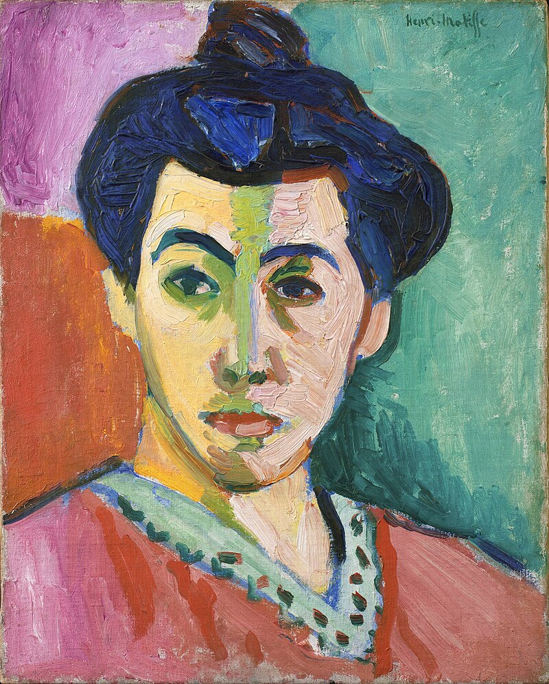 La raya verde, una de las obras más polémicas de Matisse