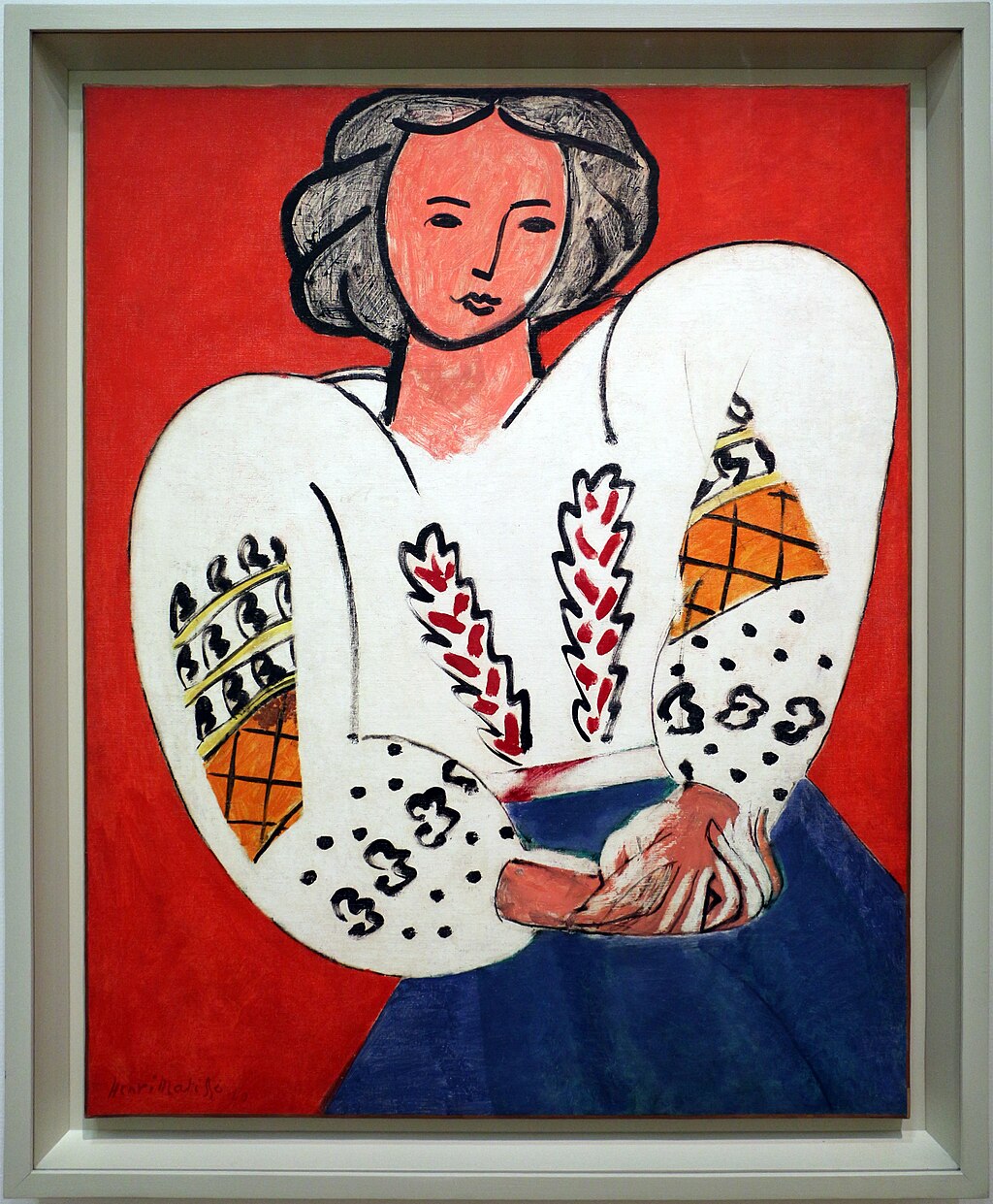 La blusa rumana, de Matisse