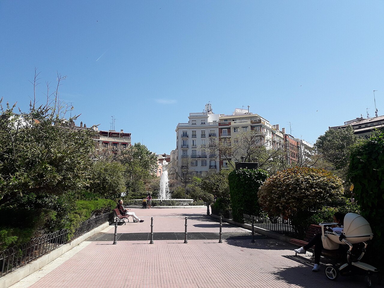 Plaza de Olavide en Madrid