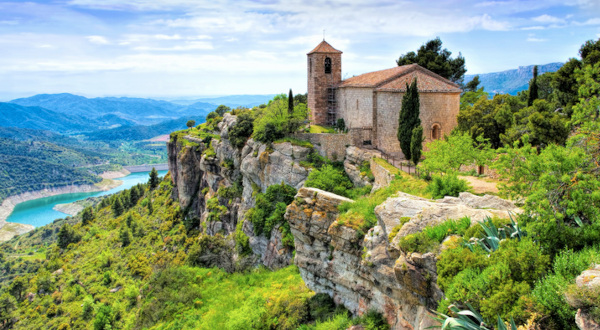 Paisajes en Siurana, uno de los mejores lugares para escalar en España