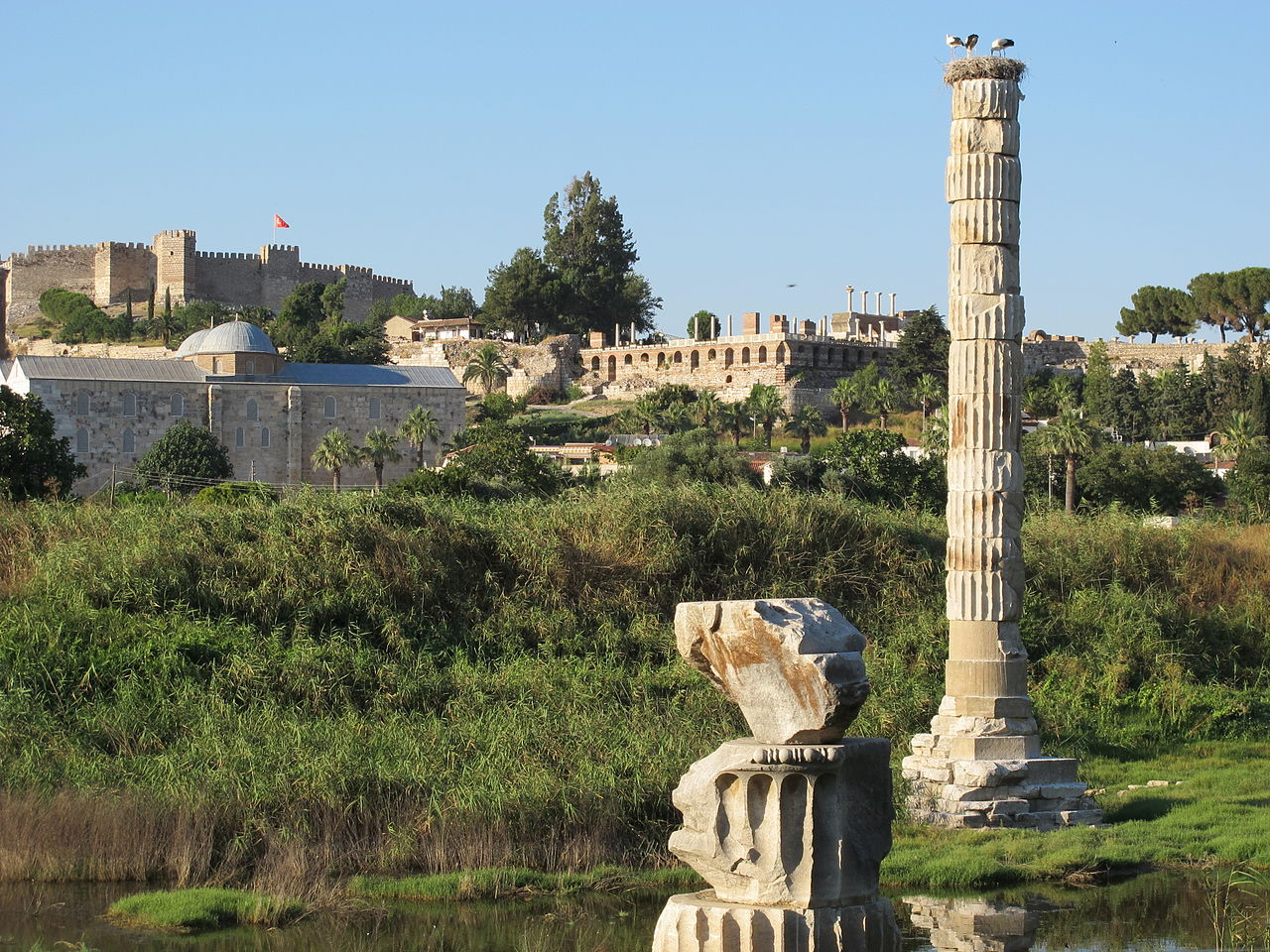 Ruinas del Templo de Artemisa en Éfeso