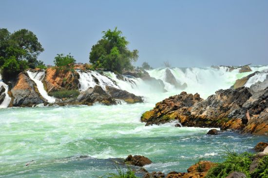 Las cascadas de Khone, en Laos