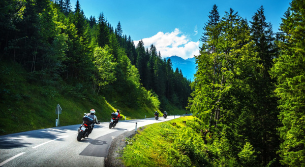 Recorrido en moto por les Grandes Alpes