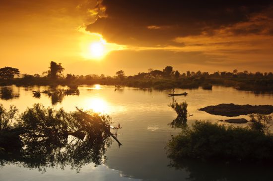 Islas Si Phan Don, en Laos