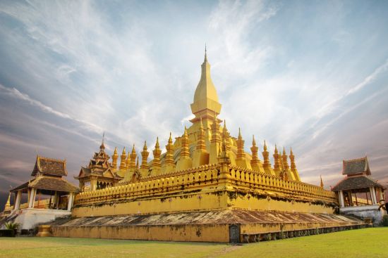 Templo en Viantiane